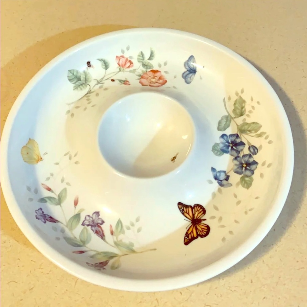 Lenox Butterfly Meadows Dip platter